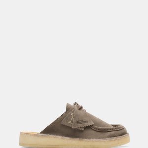 Dsrtnomad Mule (w) Grey/Sage Suede