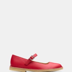 Desert Jane Red Leather