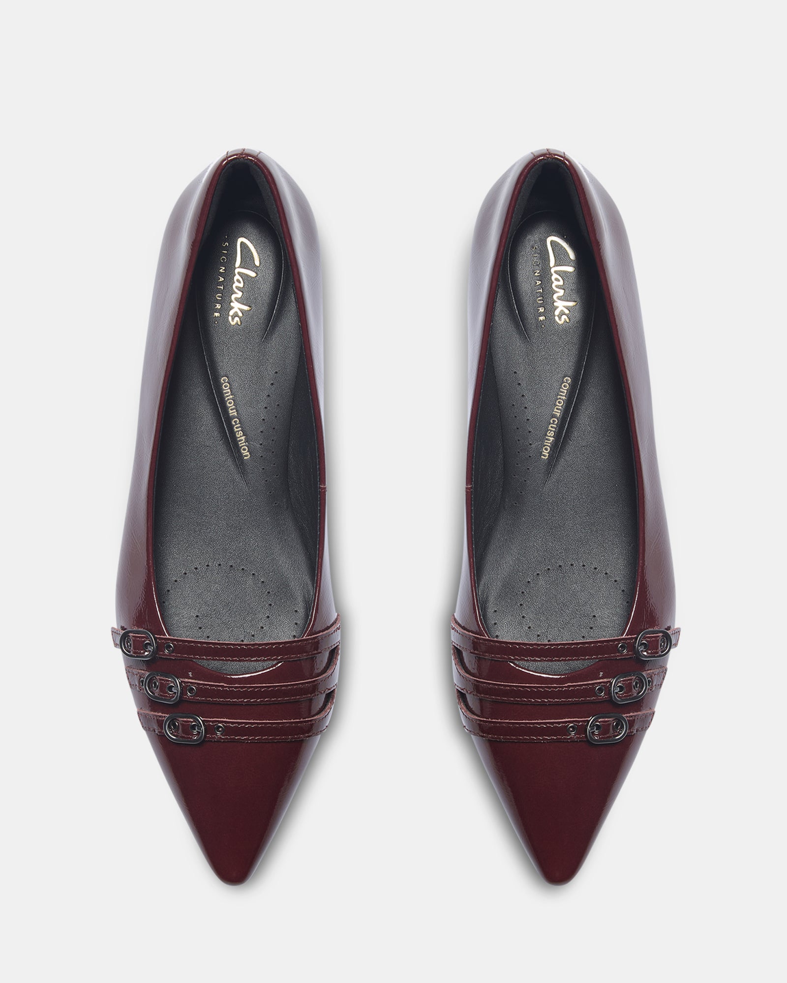 Sensa15 Strap Burgundy Patent - Image 4
