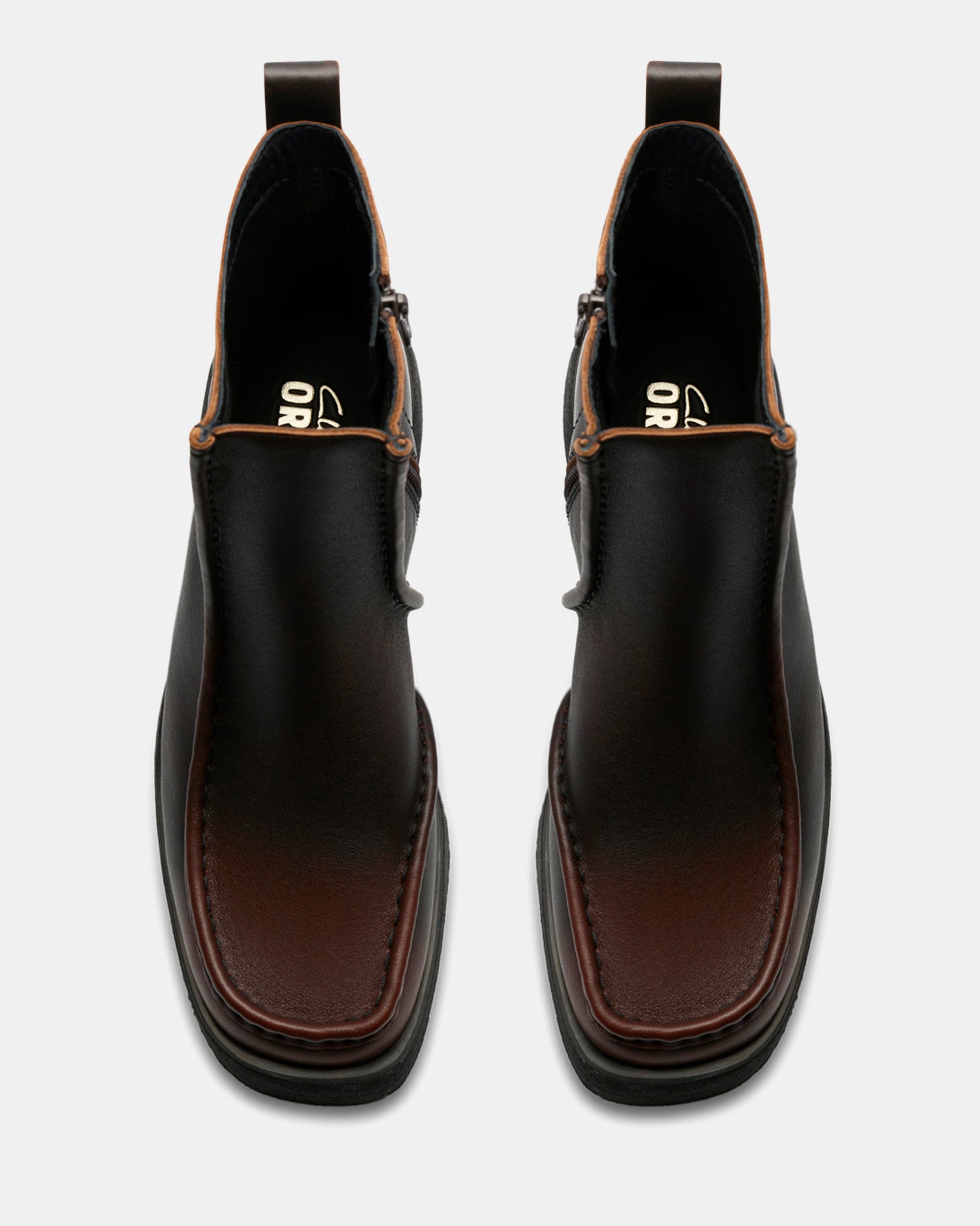 Effery Zip Brown Combi Leather - Image 6