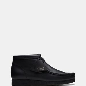 Wallabee Boot (M) Black Leather