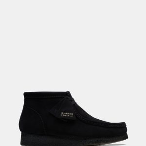 Wallabee Boot (M) Black Suede