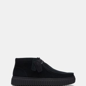 Torhill Hi Black Suede