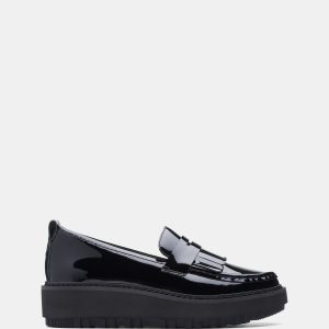 ORIANNA W LOAFER Black Patent