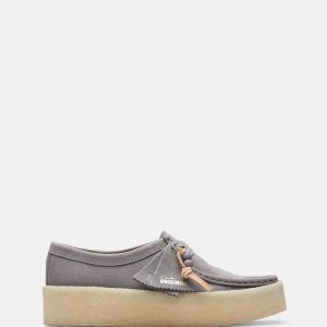 Wallabee Cup. (W) Steel Grey Nubuck