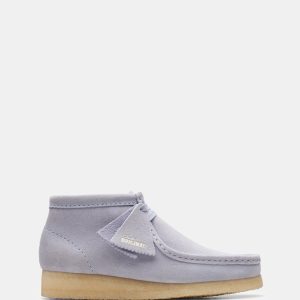 Wallabee Boot. (W) Cloud Grey Suede