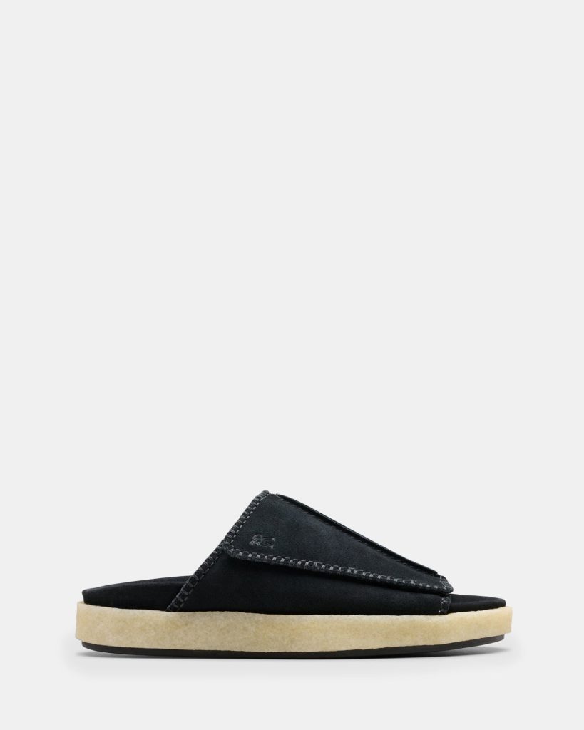 Overleighslide Black Suede