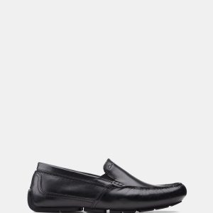 Markman Plain Black Leather