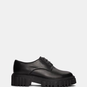 Page Walk Black Leather