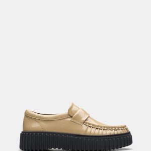 Torhill Mocc Beige Patent