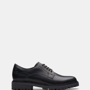 Clarkridge Lo Black Leather