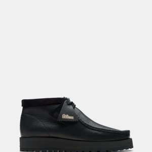Wallabee Scout (M) Black Leather