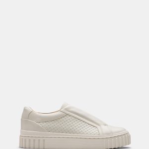 Mayhill Bay Off White Leather