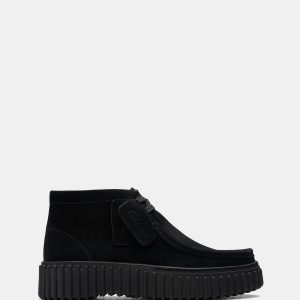 Torhill Moss Black Suede