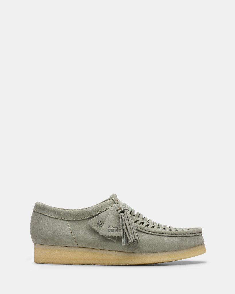 Wallabee Weave (m) Sage Suede