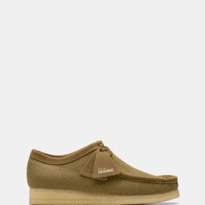 Wallabee (m) Olive Canvas