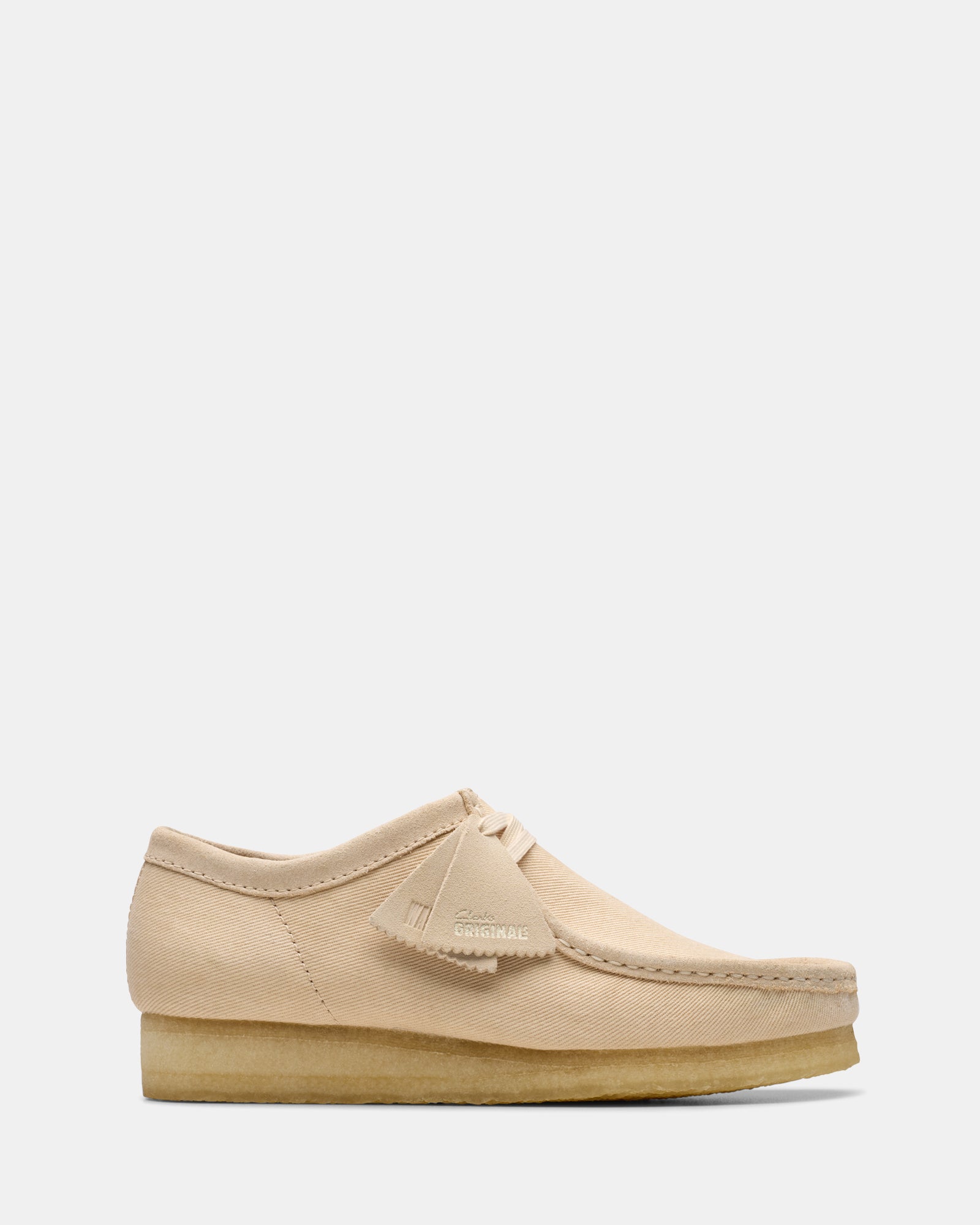 Wallabee (m) Taupe Canvas