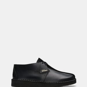 Desert Trek (m) Black Smooth Leather