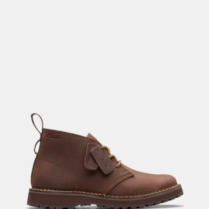 Solsbury Desert Boot Dark Brown Leather