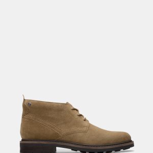 Newford Mid Dark Sand Suede