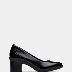 Shaya Poppy Black Patent
