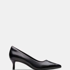 Zarey Court Black Leather