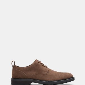 Aldwin Lace Brown Suede