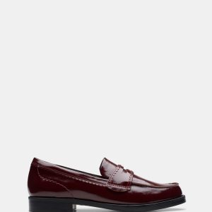 Straven Edge Burgundy Patent