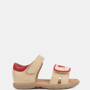 Sutton Light Tan/Red