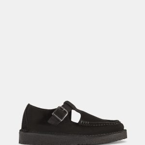 Nomad T Bar (m) Black Suede