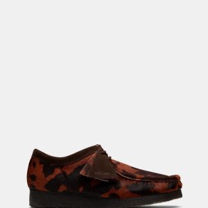 Wallabee (m) Brown Cow Print