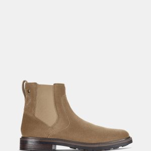 Newford Easy Dark Sand Suede