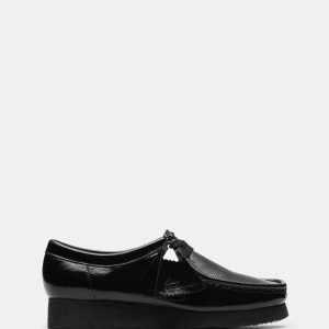 Wallabee. (w) Black Patent