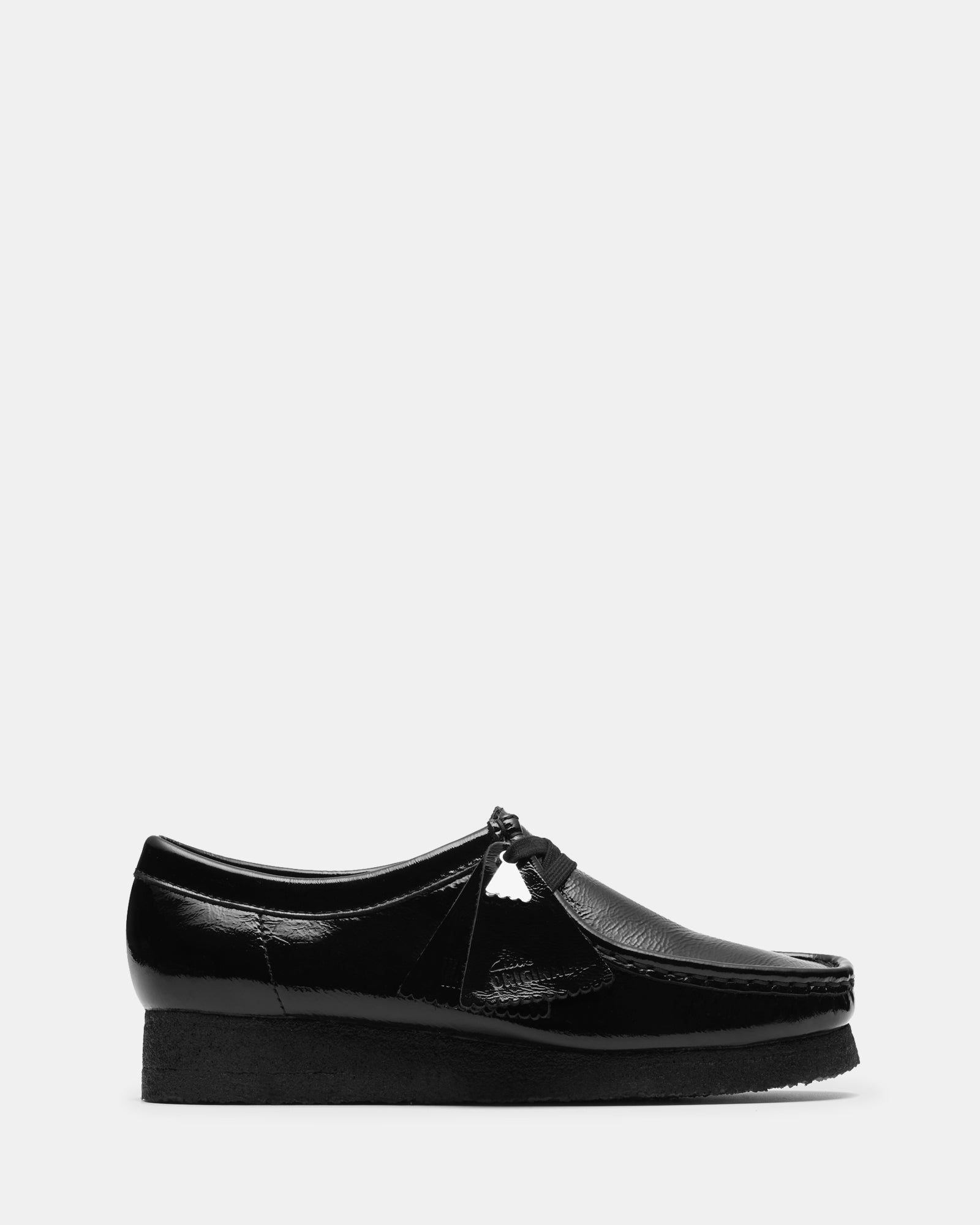 Wallabee. (w) Black Patent