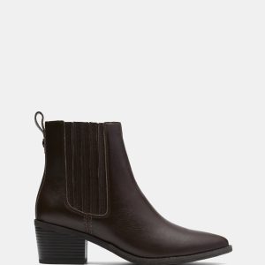 Morzine Top Brown Leather