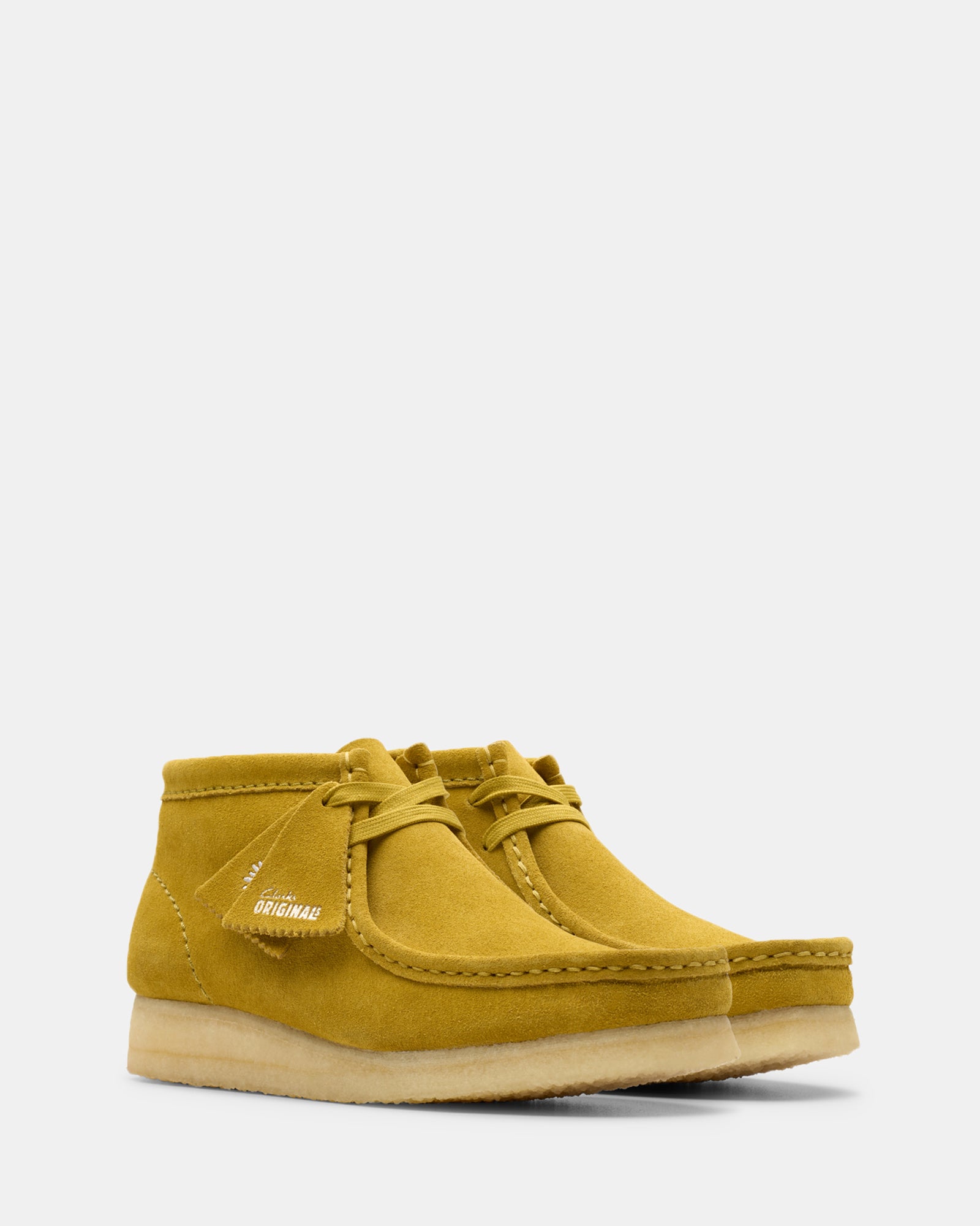 Wallabee Boot. (W) Olive Suede - Image 2