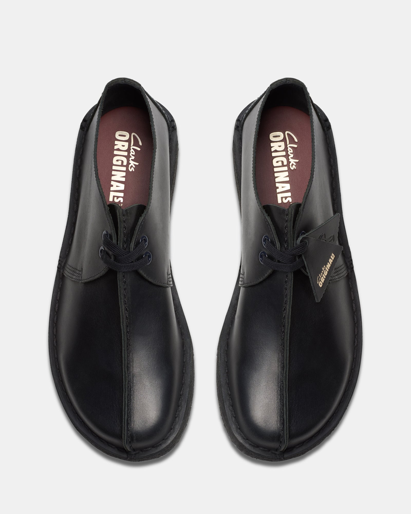 Desert Trek (m) Black Smooth Leather - Image 6