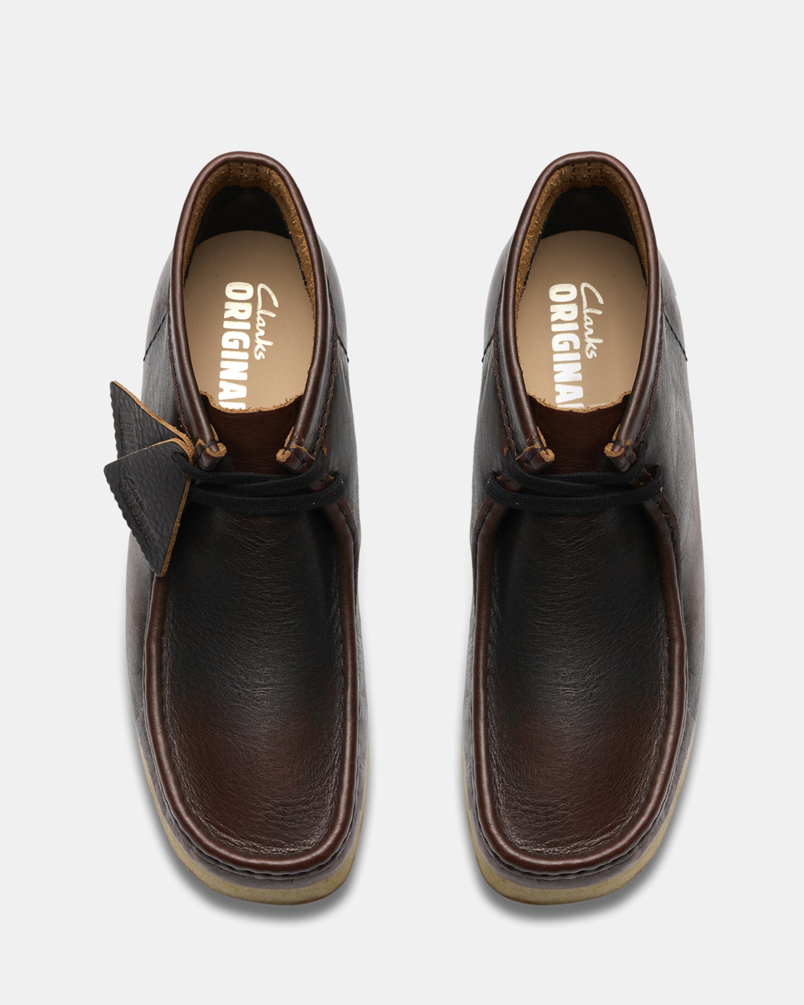 Wallabee Boot (m) Dark Tan Combi - Image 6